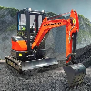 Mini-excavatrice hydraulique de 2,5 tonnes conçue pour les travaux résidentiels, commerciaux et agricoles, préparation des sites - Product Image 6