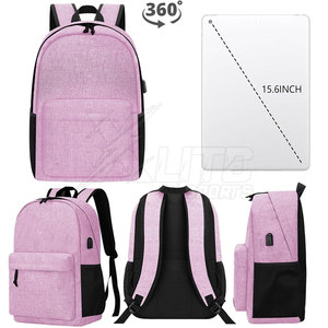 Custom Logo Strong Stitching Multi-Pocket Design Polyester Zipper Water-Proof <b>Large</b> <b>Capacity</b> Travel <b>Backpack</b> for Laptop Hiking - Product Image 3