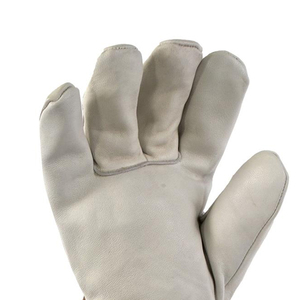 Leather Industrial Welding <b>Long</b> Sleeve Leather <b>Red</b> Welding <b>Gloves</b> Function Anti Heat Industrial Safety Leather Welding <b>Gloves</b> - Product Image 6