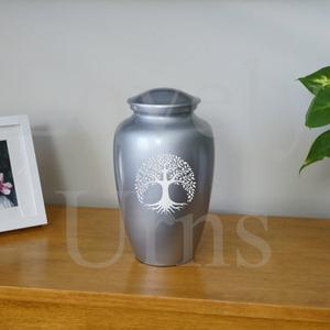 Urne funéraire Yggdrasil pour cendres humaines, urne commémorative décorative, récipient à cendres, thème nordique - Product Image 4