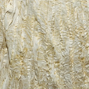 Falda de Verano para Mujer, 100% Algodón Puro Beige, Elegante y Casual, con Estampado Floral a Mano - Product Image 3