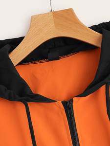 Women's Hooded Canvas Windbreaker Jacket with Customized Color & Size Waterproof Winter Made in Pakistan - Product Image 3