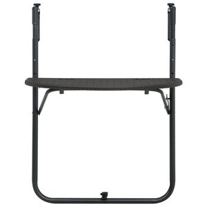 23.6 marrone "x 25.2" x 32.9 "tavolo da balcone appeso in plastica Rattan guarda mobili da giardino - Product Image 2