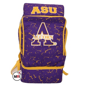 Sac de voyage à bandoulière sublimé OEM ASU ALCORN sac à dos de sublimation en gros sac à dos violet et doré pour sacs polochons unisexes - Product Image 1