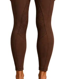 Women Chocolate <b>Brown</b> Horse Riding <b>Leggings</b> High Waist Equestrian Training Tights Stretch Rider Breeches Comfortable Sports Wear - Product Image 5