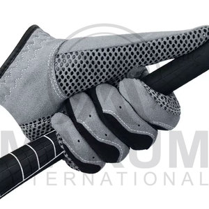 Gants de golf en cuir perforé blancs, antidérapants, à séchage rapide, respirants, pour hommes, femmes et jeunes sportifs - Product Image 2