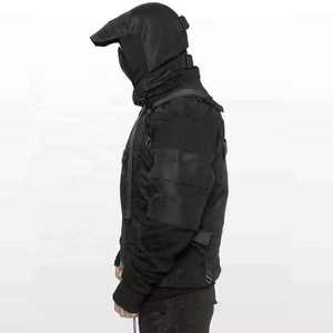 เสื้อฮู้ด Tactical Techwear สำหรับผู้ชาย สไตล์ Cyberpunk Urban Streetwear แบบสวมหัว มีสายรัดหน้ากาก ขายส่ง - Product Image 3
