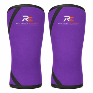 Weightlifting <b>Knee</b> Sleeves Offer Firm Compression Comfortable Fit And Flexible Support For Squats And Gym Training Unisex - Product Image 6