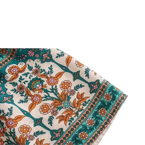 Vestido Mini Estampado para Mujer, Cintura Alta, Estilo Casual - Product Image 4