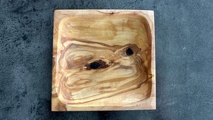Bol en bois d'olivier rustique très demandé, petit bol artisanal pour servir les aliments, prix d'exportation en gros - Product Image 2