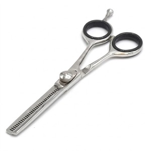 Tijeras profesionales de peluquería para entresacar el cabello, de un solo filo, instrumentos de belleza de primera calidad, acero inoxidable. - Product Image 2