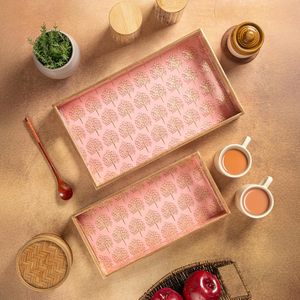 Plato Rectangular de Madera con Diseño Exclusivo, Hecho a Mano, Decorativo, de Primera Calidad, para Servicio en Restaurantes, Disponible para Uso Doméstico - Product Image 1