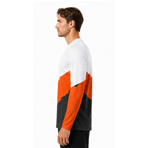 Jersey de Motocross con Impresión Sublimada OEM, MOQ Bajo, Ropa de Carreras Automovilísticas, Marca Privada, Diseño Personalizado, Jersey de Motocross para Hombre - Product Image 5