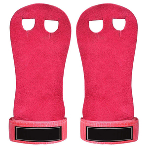 Protège-paume à 2 trous avec fermeture auto-agrippante réglable pour support de poignet en néoprène, idéal pour la musculation et l'entraînement en force, unisexe - Product Image 1