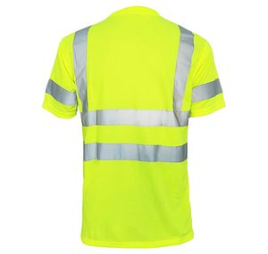 Premium Quality Work Wear Reflective Vest T <b>Shirt</b> Men's Safety Work Wear <b>Shirts</b> Wholesale Work Wear T <b>Shirt</b> - Product Image 5