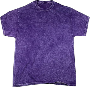 เสื้อยืดสตรีทแวร์ผู้ชายไซส์ใหญ่สไตล์วินเทจ ย้อมสีแบบแอซิดวอช ผ้าฝ้าย 100% แบบดิสเทรส ขายส่ง รับผลิตแบบ OEM - Product Image 3