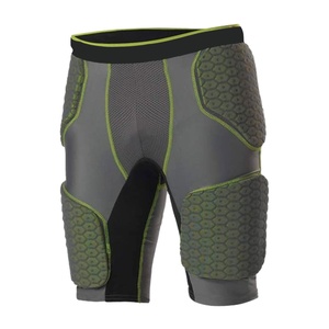 Pantalones Cortos de Compresión Acolchados para Fútbol Americano, Personalizados e Integrados, con 5 Almohadillas - Product Image 6