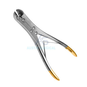 Pince coupante en fil d'acier inoxydable durable, instruments chirurgicaux orthopédiques réutilisables, légers et précis pour usage général - Product Image 4