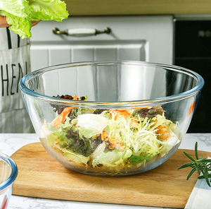 Bol à salade carré transparent en acrylique, compatible lave-vaisselle, pour la maison, l'hôtel, les accents de table, à prix avantageux - Product Image 6