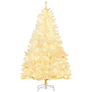 Albero di Natale Artificiale Preilluminato Alto 1,8 Metri con 638 Rami e 220 Luci LED Bianco Caldo, Funzione di Apertura Automatica, Decorazione Natalizia - Product Image 2