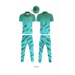 OEM Custom Sublimation <b>Cricket</b> Uniform Manufacturer| Men Women Youth <b>Cricket</b> Wears Polo Shirt and Trouser Full Team Outfit - Product Image 3