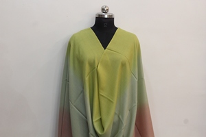 Women's Gradient Pashmina Shawl Reversible <b>Wool</b> Cashmere Scarf Long <b>Wrap</b> for Spring Cold Weather - Product Image 3