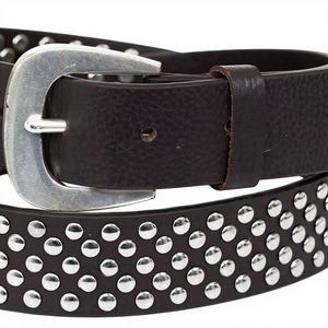 Cinturón de Cuero Genuino de Diseño Moderno para Hombre, Hebilla Automática de Aleación, Ajustable, Cómodo, de Alta Calidad y Ecológico - Product Image 1