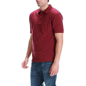 T-shirt polo en coton doux pour homme, manches courtes, respirant, confortable, col classique, vêtements décontractés pour l'été, usage quotidien au bureau, vente en gros - Product Image 6
