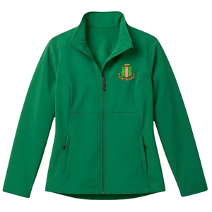 Chaqueta Impermeable Ligera para Mujer, con Cierre Completo, Bordada, Resistente al Viento, Informal para Exteriores, con Bolsillos con Cierre - Product Image 1