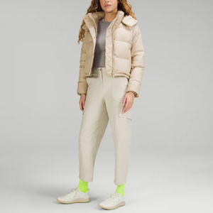 Wholesales Price High Quality Custom Design Winter Puffer Quilted Jacket for Women - Product Image 4