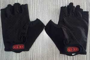 Nuevos guantes deportivos de cuero para ciclismo, guantes de medio dedo transpirables de secado rápido, ligeros, antideslizantes, duraderos, unisex, para bicicleta de montaña, gimnasio, hogar - Product Image 3