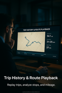 2025 QC đám mây GPS theo dõi 4G giải pháp quản lý đội xe thời gian thực hệ thống giám sát đa thiết bị hỗ trợ khẩn cấp SOS - Product Image 4