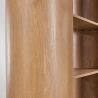 Étagère Vandana Nova Ultra 110x190 cm avec 6 étagères en bois de manguier Sidney