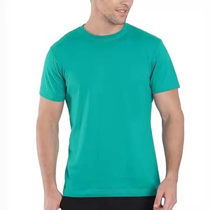 Wholesale Men's Loose Fit Boxy <b>Tee</b> Shirt <b>White</b> Color Silk Screen Printing 100% Cotton Anti-Pilling Plus Size O Neck Summer - Product Image 3