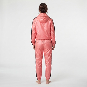 Ensemble veste coupe-vent zippée surdimensionnée et pantalon de survêtement de haute qualité - Product Image 4