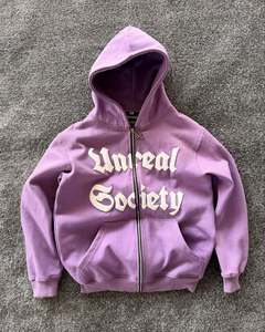 Sudadera con capucha y cremallera completa, camuflaje, algodón y poliéster, con logo personalizado, proveedor de sudaderas para hombre - Product Image 3