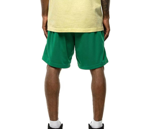 ซื้อเลย กางเกงวิ่งผู้ชายผ้าโพลีเอสเตอร์ตาข่าย OEM ขายส่ง กางเกงฟิตเนสระบายอากาศ กางเกงตาข่ายเรียบ น้ำหนักเบา ระบายอากาศได้ดี - Product Image 4