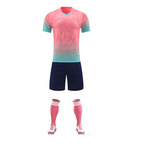 Uniforme de Fútbol Personalizado de Primera Calidad para Hombre Adulto, Manga Corta, Impresión Digital, 100% Poliéster, Transpirable, de Secado Rápido - Product Image 2