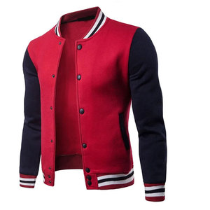 High Quality Custom Street Wear Logo Patch Baseball <b>Jacket</b> <b>Trucker</b> Letterman BaseBall Leather Varsity <b>Jacket</b> For Men - Product Image 2