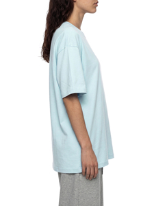 เสื้อยืดโอเวอร์ไซส์ 320 กรัม สีพื้น ผ้าคอตตอนหนา ทรงหลวม ไหล่ตก แขนสั้น สำหรับผู้ชาย แฟชั่นแบรนด์ - Product Image 6