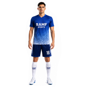 Customized Logo Sublimation Breathable Polyester T-Shirt Sports Jersey Breathable Football Club <b>Soccer</b> Clothing Silk Screen - Product Image 4