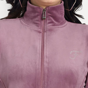 Ensemble de survêtement en velours pour femme, qualité supérieure, confortable, idéal pour la maison, indispensable pour la saison froide, élégant et douillet - Product Image 6