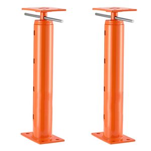 Set di 2 Martinetti Idraulici da Pavimento per Casa, Altezza 19-36 Pollici, Carico Massimo 18.000 Libbre (3T), Palo di Supporto Regolabile per Seminterrato - Product Image 5