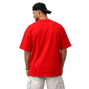 OEM High Quality 100% cotton Custom logo Plain Printed Oversized Cotton Men <b>Tshirts</b> - Product Image 4