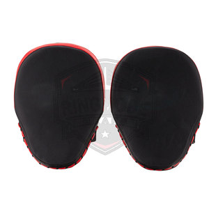 Adjustable Strap Laced Leather Lightweight <b>Focus</b> <b>Pad</b> Breathable High Quality Boxing Training Muay Thai <b>Focus</b> <b>Pads</b> - Product Image 3
