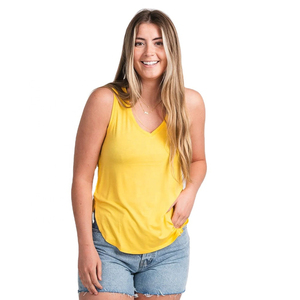 Camiseta sin Mangas de Mezcla de Poliéster y Algodón Personalizada para Mujer, de Secado Rápido y Transpirable, Chaleco Deportivo - Product Image 1