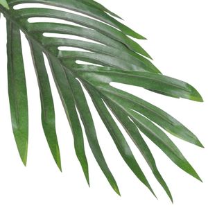 Plantes artificielles décoratives moyennes en plastique vert pour décorations d'arbres - Product Image 2