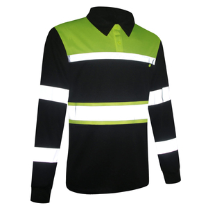 เสื้อโปโลแขนยาวสะท้อนแสงแบบ Hi Vis ระบายอากาศได้ดี ยืดหยุ่น เหมาะสำหรับงานกลางแจ้ง - Product Image 2