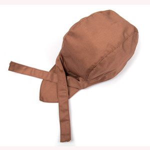 Gorro de Chef Pirata Transfronterizo con Cinta de Seda, Gorro de Trabajo Unisex Personalizado, Estilo Casual para Restaurante Occidental, 100% Imagen - Product Image 4