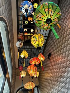 Vietnam Silk <b>Lantern</b> Premium Fabric Artisan Hanging <b>Lantern</b> For Luxury Wedding Event Home Hotel Restaurant Decorative - Product Image 2